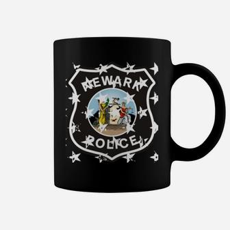 Newark Police Department American Flag Coffee Mug | Crazezy AU