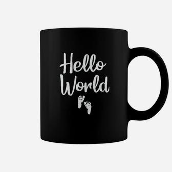 Newborn Coming Home Cute Hello World Coffee Mug - Thegiftio