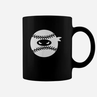Ninja Graphic Baseball Coffee Mug | Crazezy