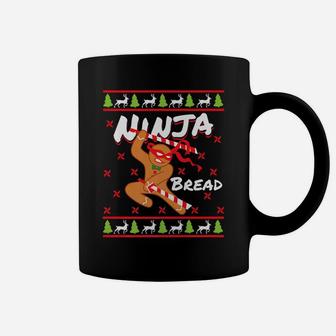 Ninjabread Man Gingerbread - Ninja Gift Ginjas Christmas Coffee Mug | Crazezy