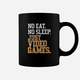 No Eat Sleep Just Video Games Repeat Coffee Mug | Crazezy DE