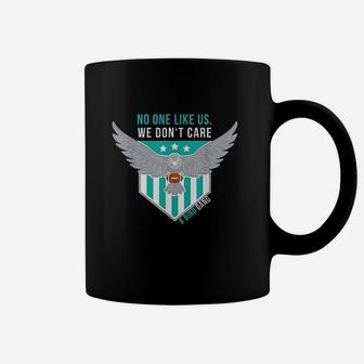 No One Like Us We Dont Care Bird Gang Football Gift Coffee Mug | Crazezy