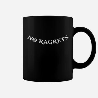 No Ragrets Funny Tattoo Coffee Mug - Thegiftio