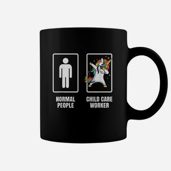 Normal People Child Care Worker Coffee Mug | Crazezy