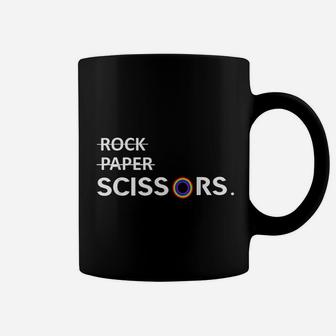 Not Rock Paper Its Scissors Lgbt Funny Coffee Mug - Thegiftio UK