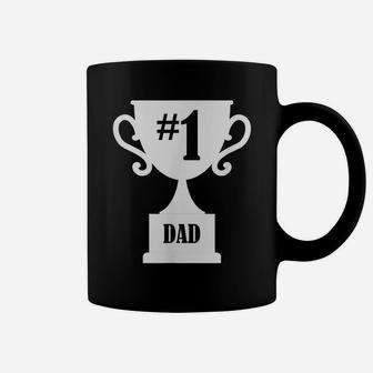 Number One Dad Funny Daddy Papa Father Day Gift Tee Coffee Mug | Crazezy DE