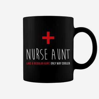 Nurse Aunt Shirt, Funny Cute Nursing Medical Gift Coffee Mug | Crazezy