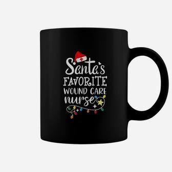 Nurse Crew Santa's Favorite Wound Care Nurse Coffee Mug | Crazezy DE