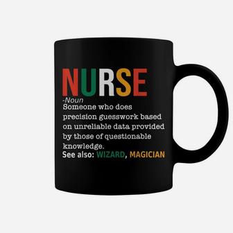 Nurse Definition Noun Funny Nurse Nursing School Coffee Mug | Crazezy CA