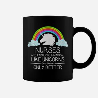 Nurse Gifts For Women & Men - Nurses Are Like Unicorns Coffee Mug | Crazezy CA