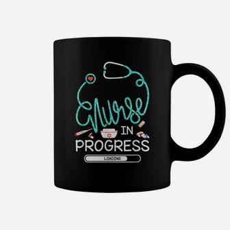 Nurse In Progress T Shirt Nursing Student Future Nurse Life Coffee Mug | Crazezy