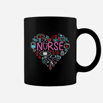 Nurse Love Nursing Student Rn Life Thank You Gifts For Women Coffee Mug | Crazezy