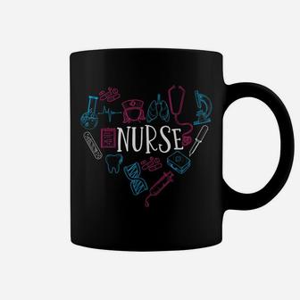 Nurse Shirt - Love Nursing, Student, Rn Life Coffee Mug | Crazezy