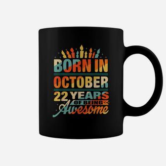 October 1999 22 Year Old 22Nd Birthday Gift Candle Graphic Coffee Mug | Crazezy DE