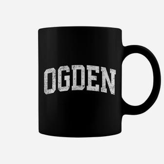 Ogden Utah Ut Vintage Athletic Sports Design Coffee Mug | Crazezy CA