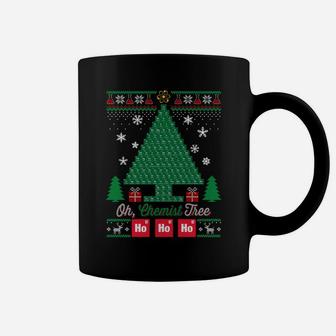 Oh Chemist Tree Merry Christmas Chemistree Sweatshirt Coffee Mug | Crazezy UK