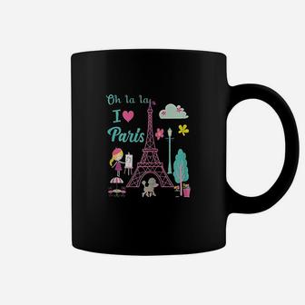Oh La La I Love Paris Eiffel Tower French Traditions Coffee Mug | Crazezy DE