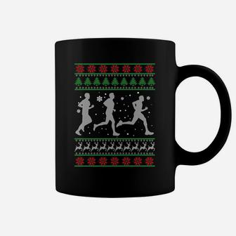 Oh What Fun It Is To Run Christmas Running Gift Run Runner Coffee Mug | Crazezy DE