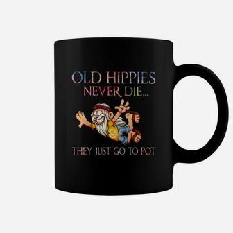 Old Hippie Never Die Coffee Mug - Thegiftio UK