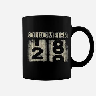 Oldometer 29 Years 29Th Birthday Distressed Cool Coffee Mug - Monsterry AU