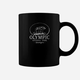 Olympic National Park Black Bear Coffee Mug - Thegiftio UK