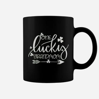 One Lucky Grandmom St Patricks Day Matching Gifts Coffee Mug | Crazezy UK