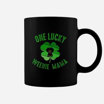 One Lucky Weenie Mama Coffee Mug | Crazezy DE