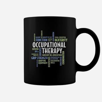 Ot Words Ot Month Gift For Occupational Therapist Coffee Mug | Crazezy