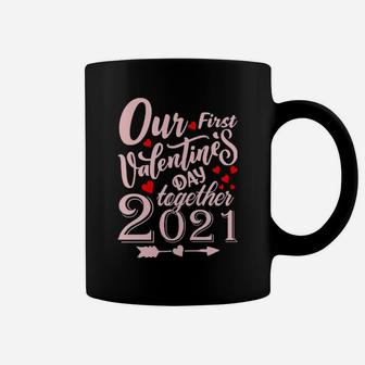 Our First Valentines Day Coffee Mug - Monsterry DE