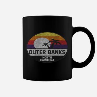 Outer Banks Retro Sunset Vintage Hoodie Coffee Mug | Crazezy
