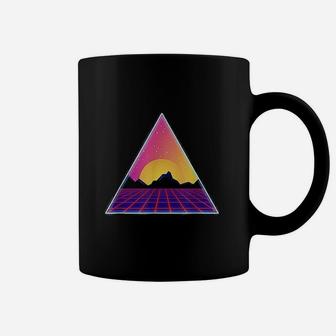 Outrun Sun Aesthetic Coffee Mug - Thegiftio