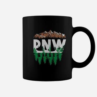 Pacific Northwest Mountain Coffee Mug | Crazezy DE