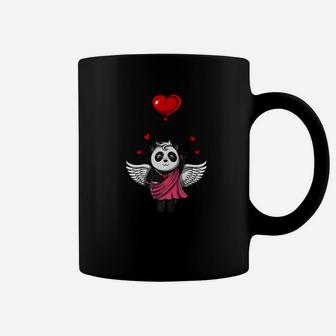 Panda Bear Valentines Day Love Heart Womens Girls Coffee Mug - Thegiftio UK
