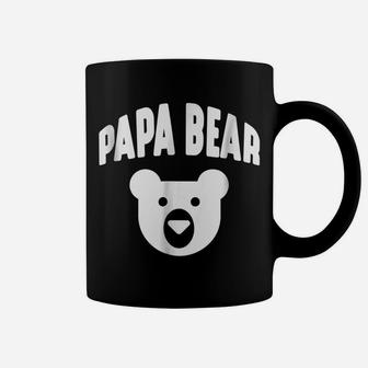 Papa Bear - Funny Father Humor Daddy To Be Coffee Mug | Crazezy