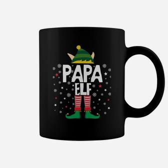 Papa Elf Funny Christmas Gifts For Dad Matching Pajama Party Sweatshirt Coffee Mug | Crazezy CA