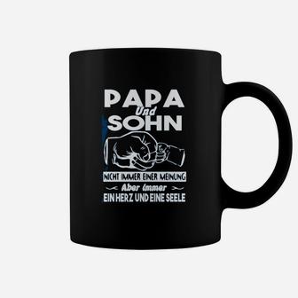 Papa und Sohn Herz und Seele Tassen, Nashorn Design - Seseable
