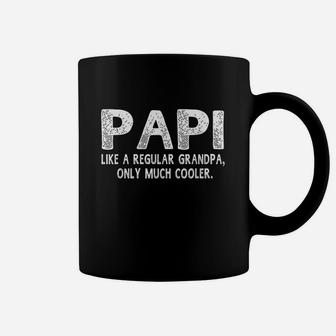 Papi Definition Like Regular Grandpa Only Cooler Coffee Mug | Crazezy AU