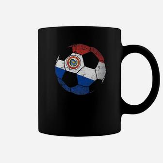 Paraguay Soccer Ball Flag Jersey Paraguay Football Coffee Mug - Thegiftio UK