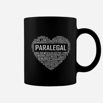 Paralegal Heart Gift Paralegals Gifts Law Attorney Assistant Coffee Mug - Thegiftio UK