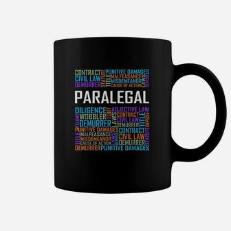 Paralegal Words Coffee Mug | Crazezy CA