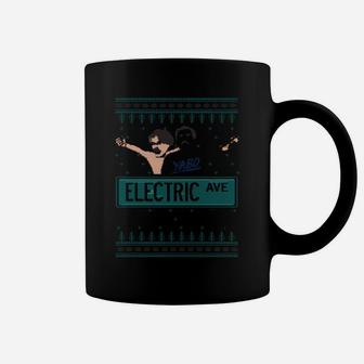 Pardon My Take Electric Avenue Ugly Christmas Sweater Coffee Mug | Crazezy