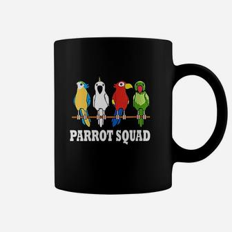 Parrot Squad Cute Team Parrot Bird Coffee Mug | Crazezy DE