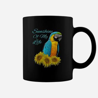 Parrot Sunshine Sunflower Coffee Mug | Crazezy CA