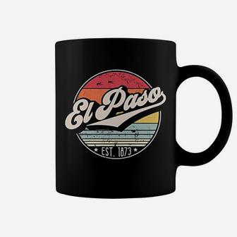 Paso Tx Home City 70s Style Sunset Coffee Mug - Thegiftio UK