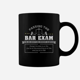 Passing The Bar Exam Is Easy As Riding A Bike Coffee Mug | Crazezy