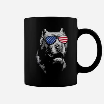 Patriotic Cane Corso Dog Merica 4Th Of July Coffee Mug - Monsterry
