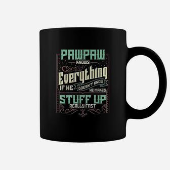 Pawpaw Knows Everything Coffee Mug - Thegiftio UK