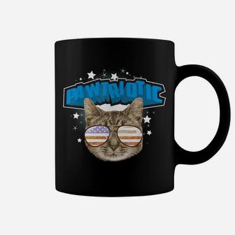 Pawtriotic | Cool Nationalistic Love Kittens Gift Coffee Mug | Crazezy AU
