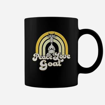 Peace Love Goat Coffee Mug | Crazezy AU