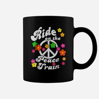 Peace Train Flower Power Tshirt For Hippies & Peace Lovers Coffee Mug | Crazezy DE